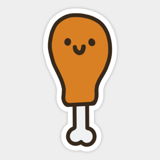 Fried Chicken Drumstick Sticker